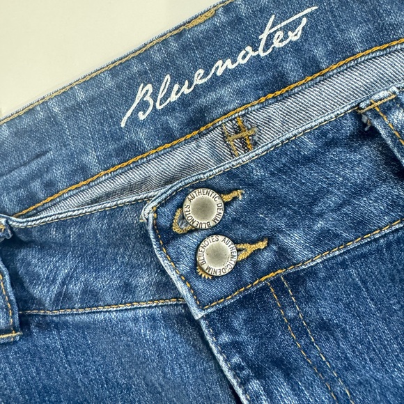 Women’s Bluenotes extreme low - rise skinny flare Y2K - Picture 9 of 9